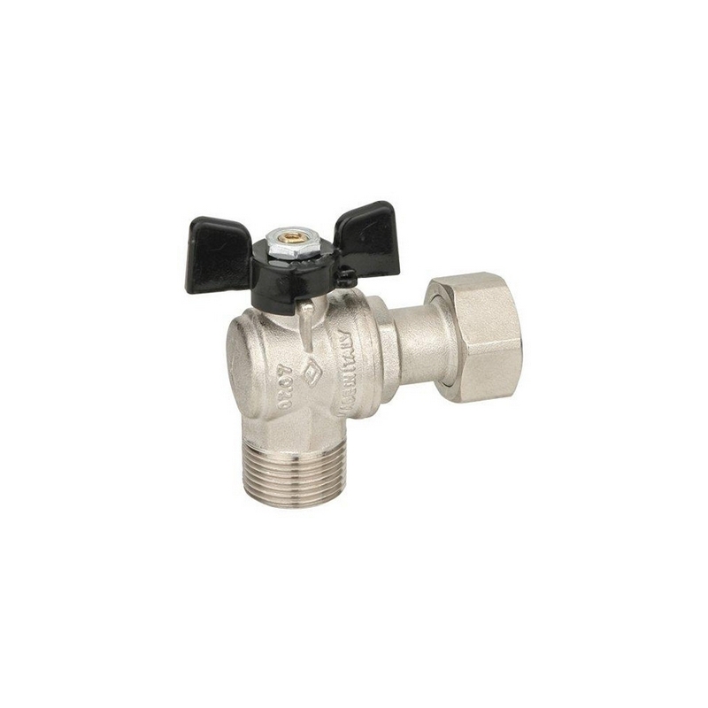 Valvola A Sfera Ad Angolo A Passaggio Totale Mf Dado Mobile - 3/4"x3/4" Dn 15 Pn 30 354-1086-05