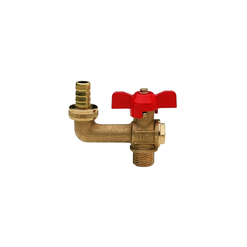 Rubinetto Portagomma A Sfera Per Giardino - 3/4" (dn 20) 15 Bar/217.5psi 354-1405X-05
