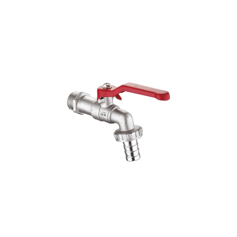 Rubinetto A Sfera Maschio Con Portagomma - 1/2 Dn 10 Pn 16 354-140H-04