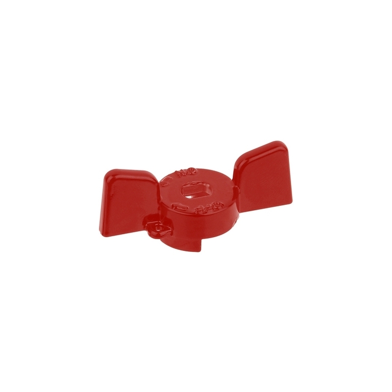 Farfalla Alluminio Rossa Per Valvole E Rubinetti Bugatti - 1/2" 354-1623-04