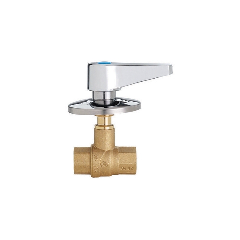 Valvola A Sfera Da Incasso Ff Con Leva E Rosone - 1/2" Dn 15 Pn 40 354-5001-04