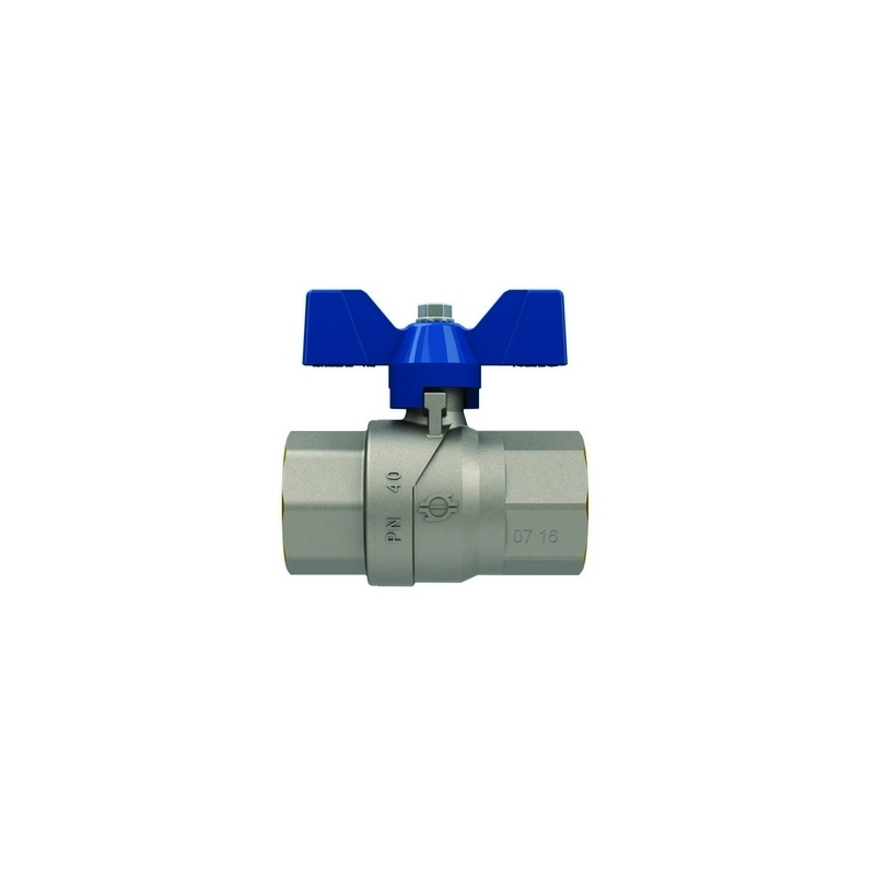 Valvola A Sfera P.t. Con Farfalla Evolution Femmina-femmina - 3/8" Dn 10 Pn 50 354-5102-03