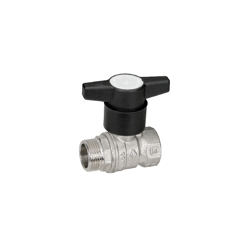 Valvola A Sfera Maschio/femmina Con Prolunga Nylon - 1/2" Dn 15 Pn 40 354-A612-04