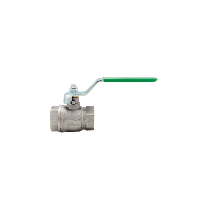 Valvola A Sfera Ideal Dvgw Ff Con Leva Piatta Passaggio Totale - 1"1/4 (dn 32) 30 Bar / 435 Psi 354-E290P-07