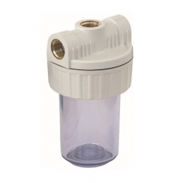 Filtro In Plastica Per Acqua 3 Vie - 5" - Att. 1/2"f 3p. 3vie 353-E243-0504