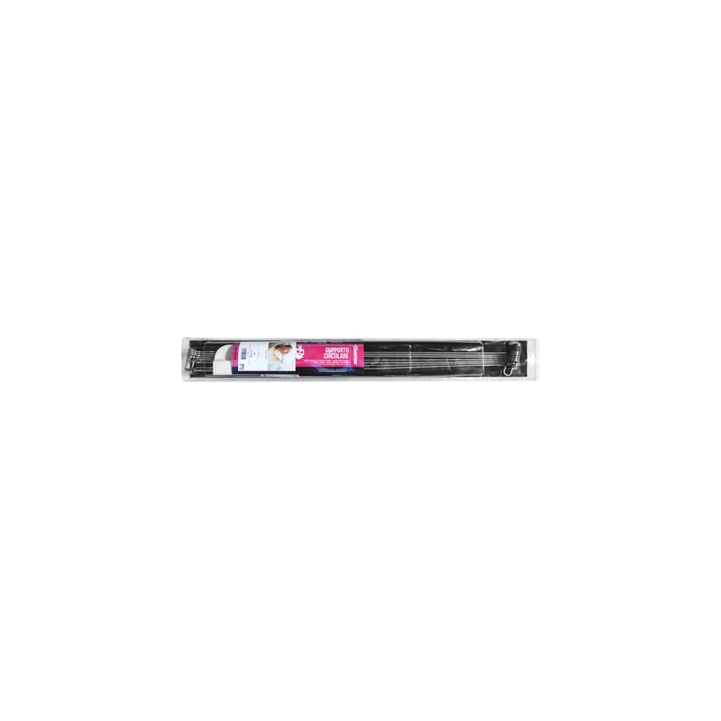Supporto Circolare Per Tenda Doccia - 180 ° - Aste L. 76 Cm 102-004