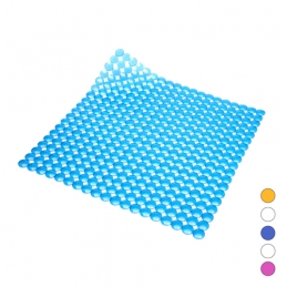 Tappeto Antiscivolo Per Doccia Mod. Rondo' Cm 52x52 - Fucsia 111-2116-FC