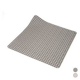 Tappeto Antiscivolo Per Doccia Mod.vintage Cm 52x52 - Grigio 111-2122-GR