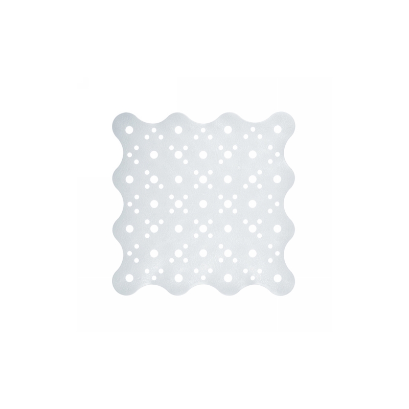 Tappeto Doccia Quadro Cm 51 X 51 - Bianco 111-2126-BI