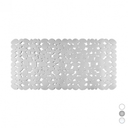 Tappeto Vasca Mod. Sassolini Cm 36 X 72 - Bianco 111-21351-BI