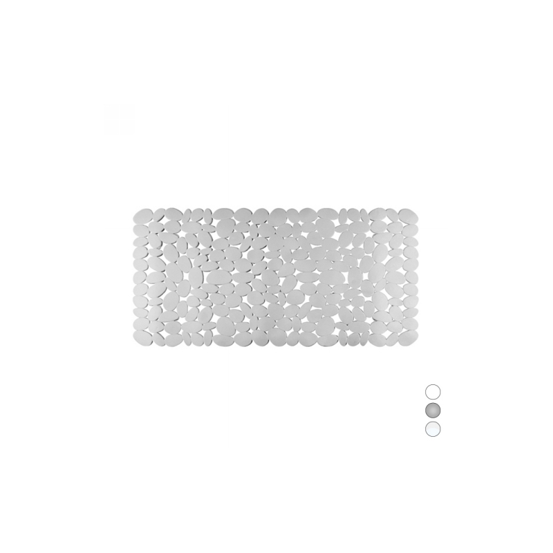 Tappeto Vasca Mod. Sassolini Cm 36 X 72 - Grigio 111-21351-GR