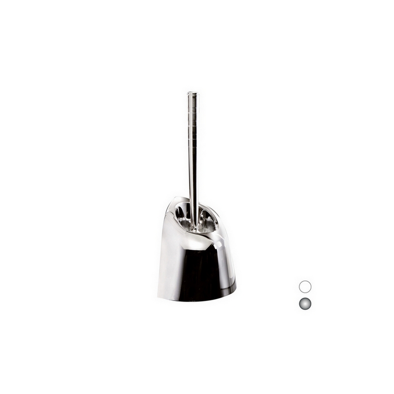 Porta Scopino Ad Angolo Mod. Edge - Bianco 120-3066-BI