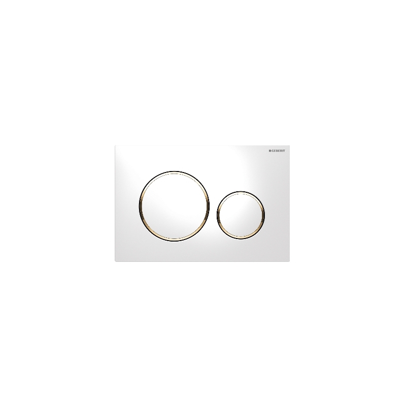 Placca Di Copertura 2 Tasti "Sigma 20" Geberit 132-G115778