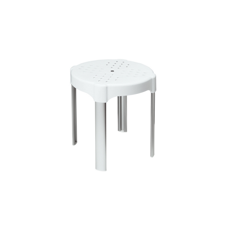 Sgabello Comfort Bianco Metaform - Diam. 35 X H. 40 122-C307-602