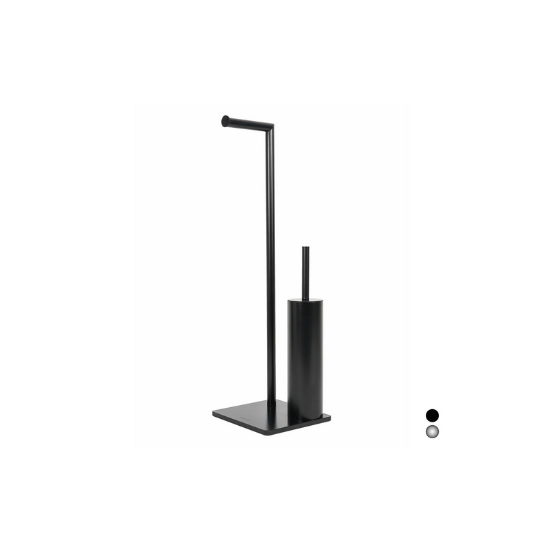 Piantana Wc Mod. Zero Metaform - Cromo Cm 20 X H. 56 X 20 122-CA92-100