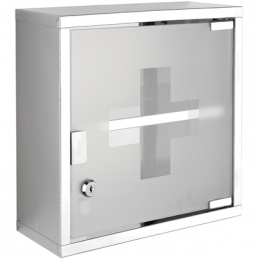 Armadietto Farmacia Mayday Inox Cromo Metaform - Cm 27 X H. 28.5 X 12 122-CB42-100
