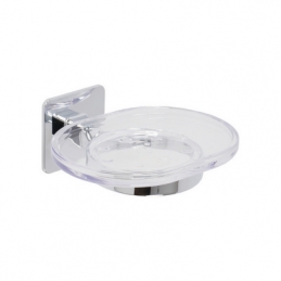 Porta Sapone Mod. Cold Wind - Cromo Cm 12 X H.5,3 X 11,3 122-CW02-100