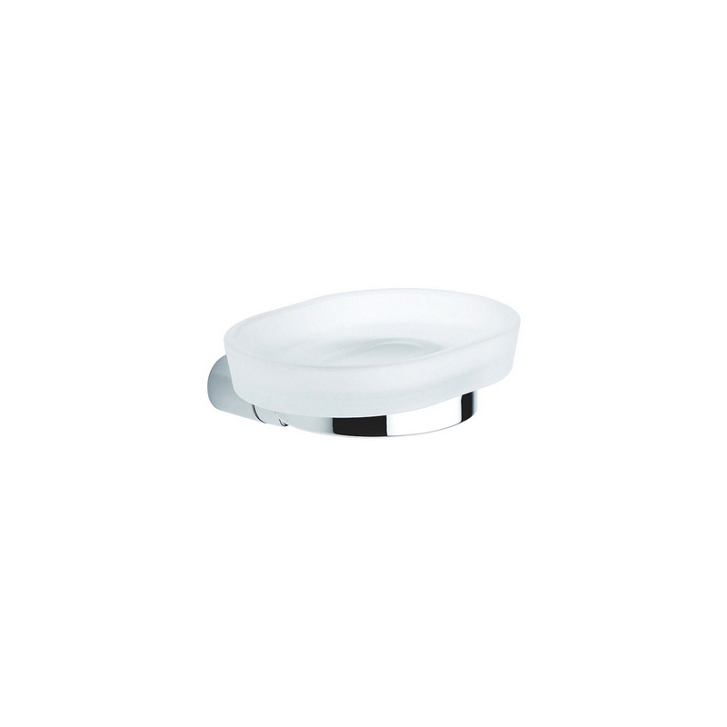 Porta Sapone Modello Mida Cromo Metaform - Cm 12.7 X H. 4.7 X 11.8 122-MA30-100