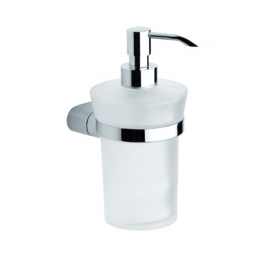 Porta Dispenser Modello Mida Cromo Metaform - Cm 9 X H. 18 X 11.5 122-MA32-100