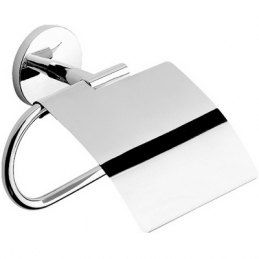Porta Rotolo Carta Chiuso Mod. One Cromo - 16.5xh.15x6 122-N752-100
