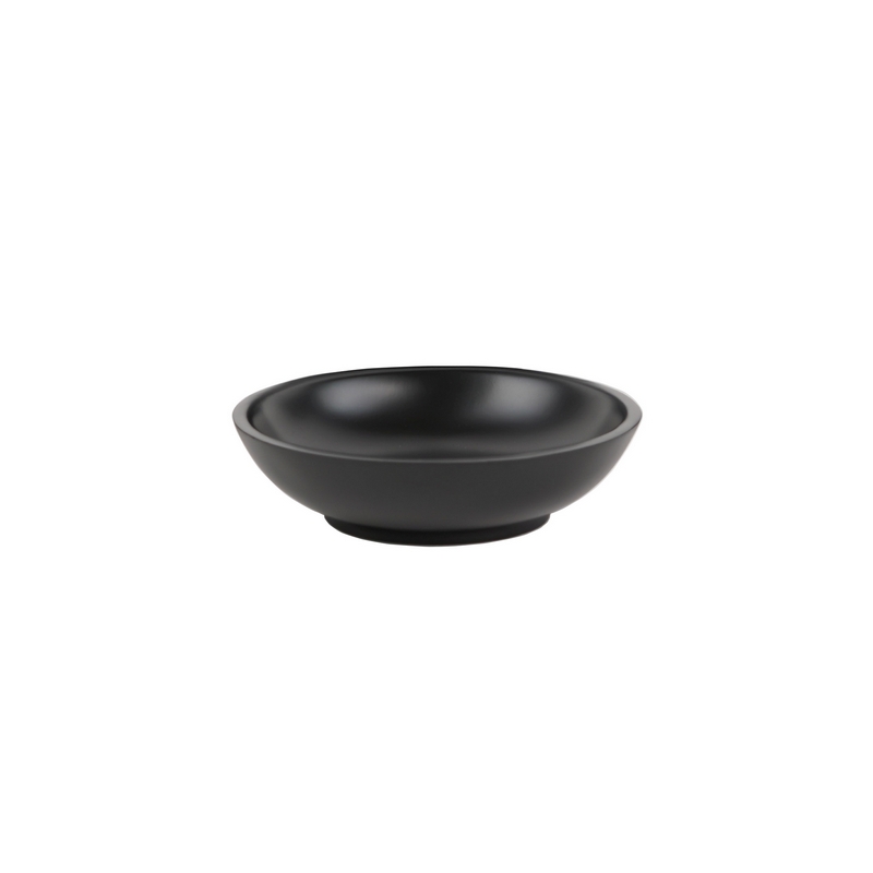 Porta Sapone Afra - Nero Opaco D. 13 X H. 3,2 Cm 122-PF098-001