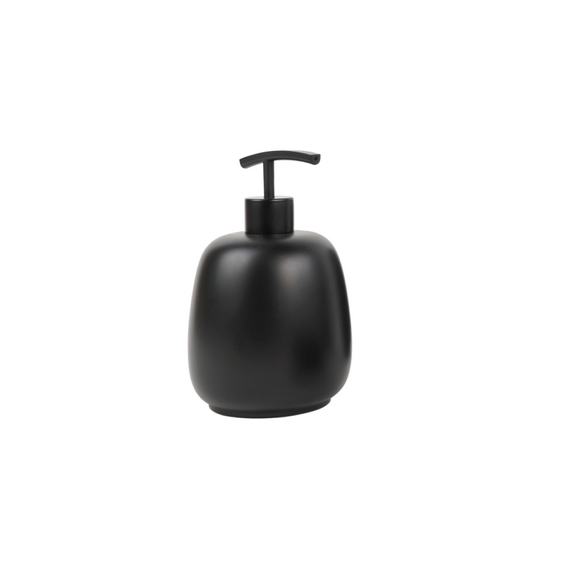 Dispenser Afra - Nero Opaco D. 10,5 X H.16,5 Cm 122-PF100-001