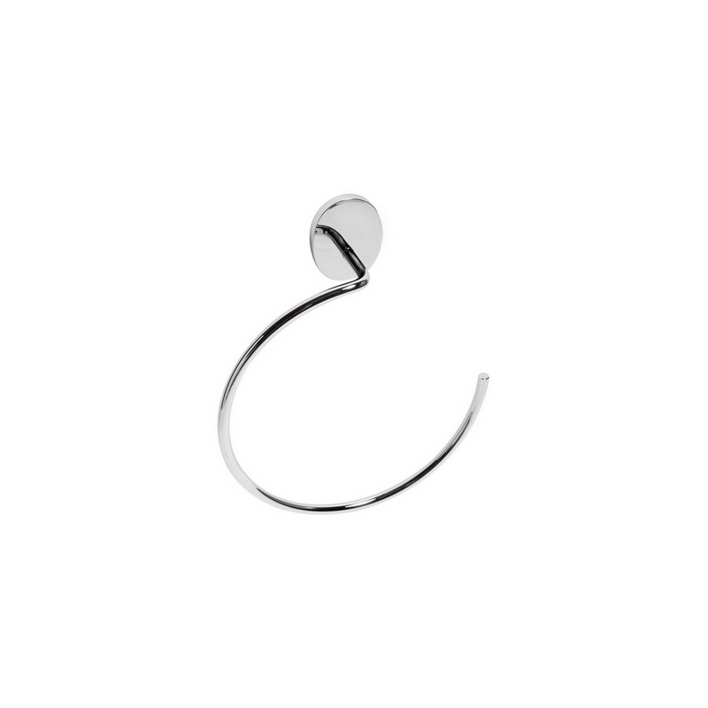 Porta Asciugamani Ad Anello Mod. Bird - Cromo Cm 20 X H.23,7 X 5,5 122-RD69-100