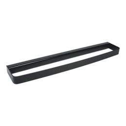 Porta Asciugamani 45 Mod. 25 - Nero Cm 45 X H.2,5 X 8 122-S2513-001