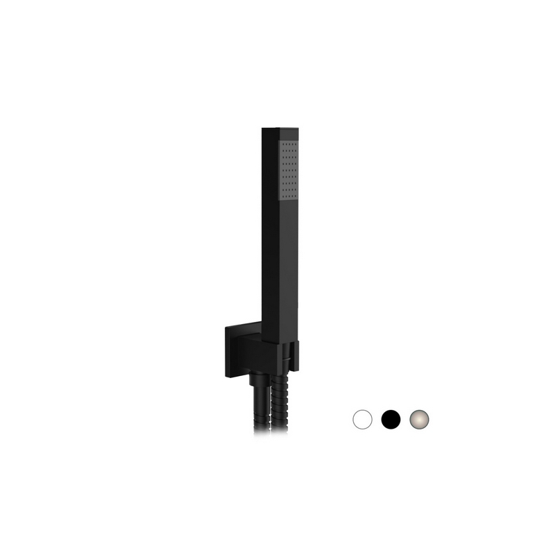 Kit Doccetta Minimale Quadra - Bianco Opaco 110-1326-BO