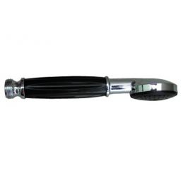 Doccetta Retta - Nera C/particolari Cromo 222-800