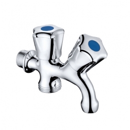 Rubinetto Duplex C/attacco Lavatrice - 1/2 240-9064