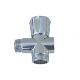 Rubinetto A 3 Vie Attacco Lavatrice - 1/2 Blister 240-911-Y